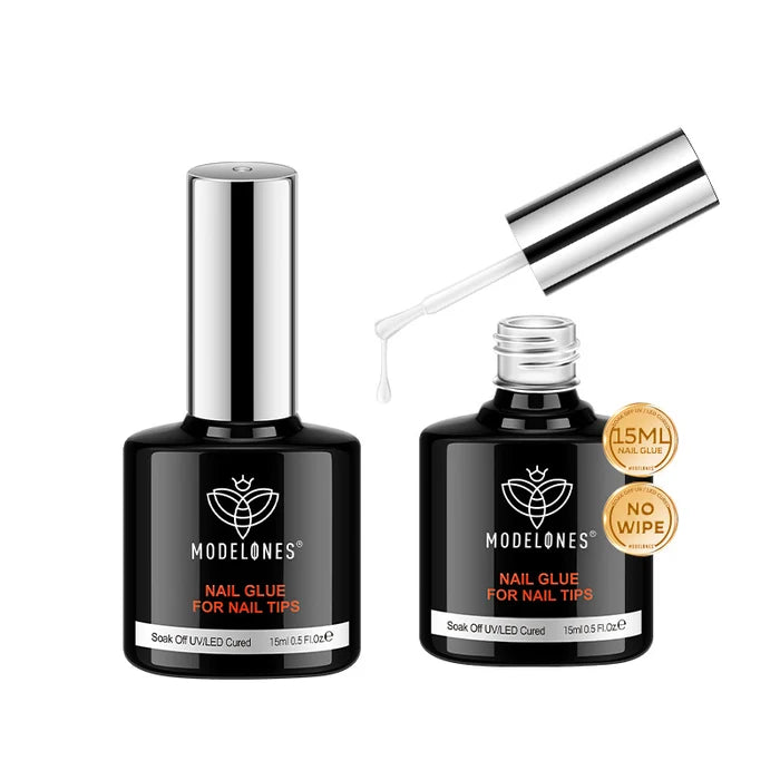 10-In-1 Multi-Functional No wipe Nail Glue Gel For Tips 15ml