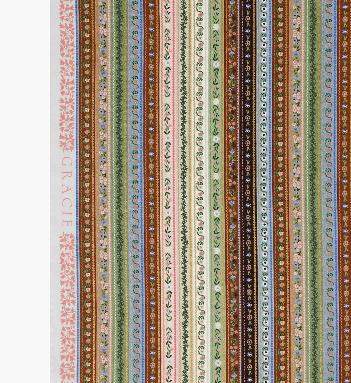 Gemma Cotton Metallic Fabric - Multi II