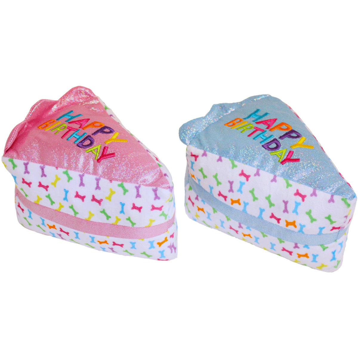 Multipet Birthday Cake Slice Toy