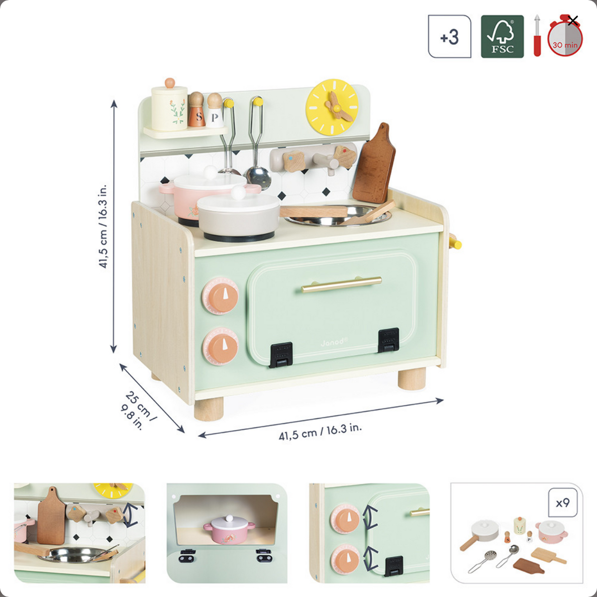 Cottage Chic Mini Kitchenette