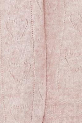Atelier Reve IRMANON Light Mauve V Neck Knit Dotique pattern