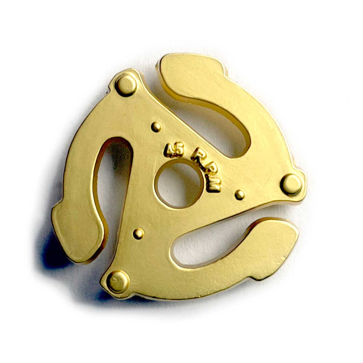 45 Record Adapter Enamel Pin