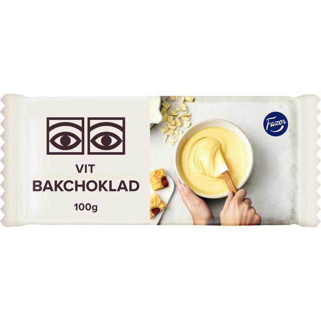 Fazer White Baking Chocolate 100g - Soposopo