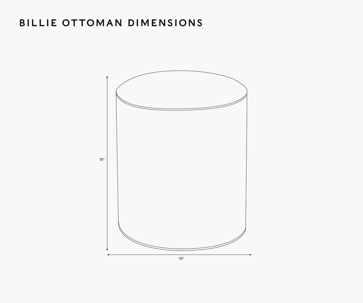 Billie Ottoman - Gracie