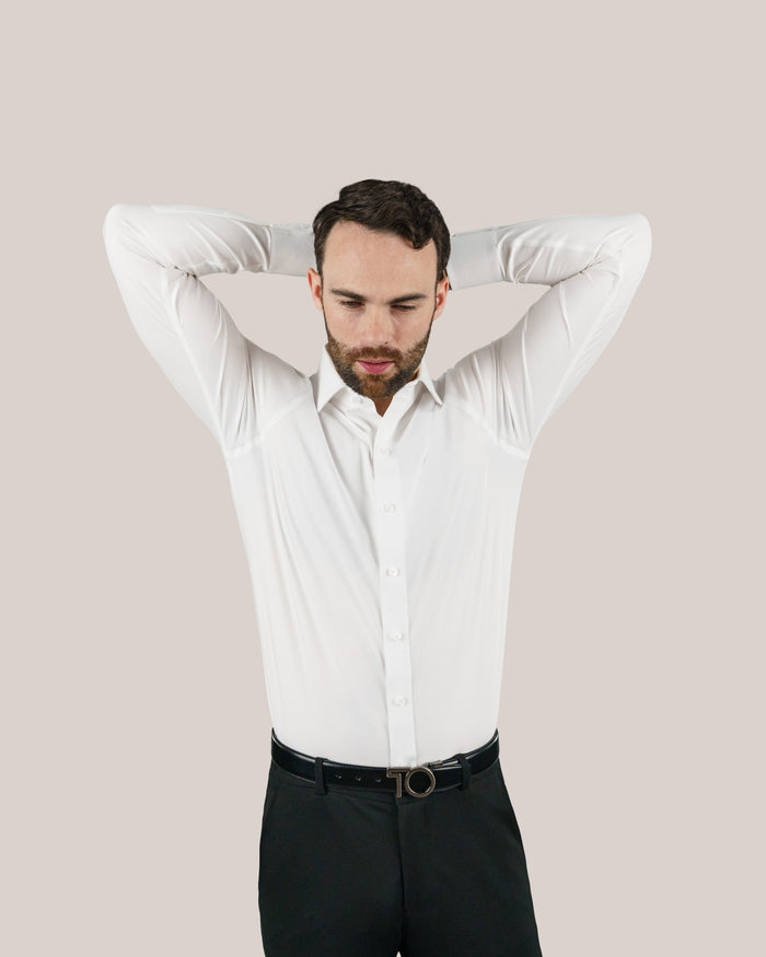 Men's Non iron Stretch Label shirt