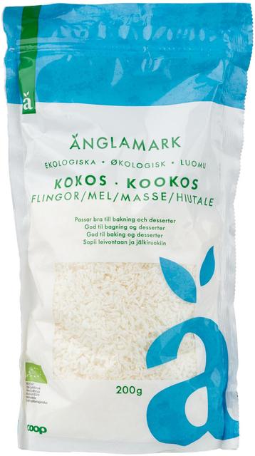 Änglamark Organic Coconut Flakes 200g - Soposopo