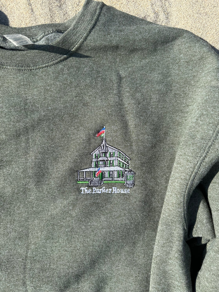 Parker House Embroidered Crewneck