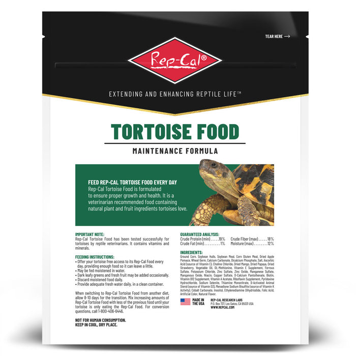 RepCal Tortoise Food 2lb BAG