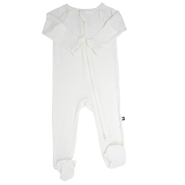 Ruffle Footie - Premium from Sweet Bamboo - Just $38.0! Shop now at Pat's Monograms