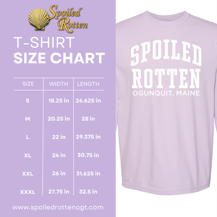 Spoiled Rotten Orchid Short Sleeve Adult T-Shirt