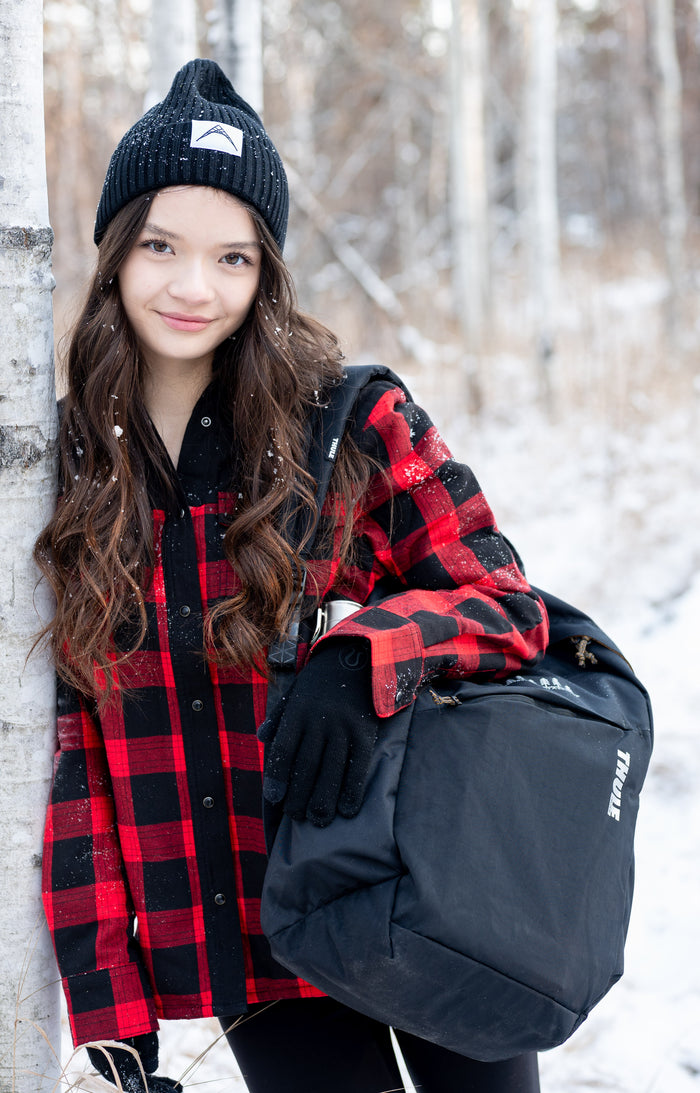 Traditional Blend Ribbed Toque with Cuff