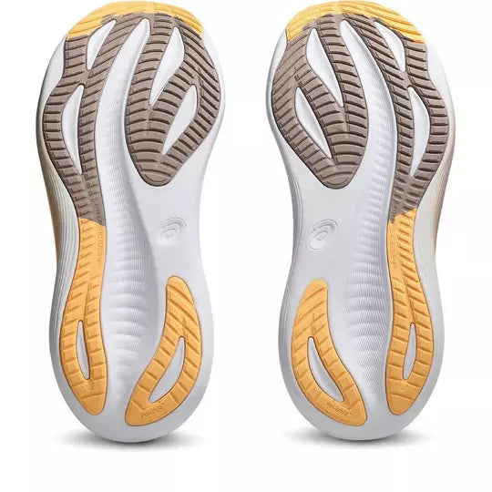 Women's Asics Gel-Nimbus 27 White/Fawn-SOULIER, shoes-33-OFF