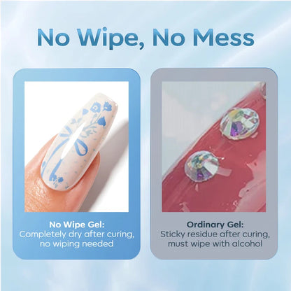 10-in-1 No Wipe Nail Glue For Tips Duo 15ml Nail Glue MODELONES #1pc