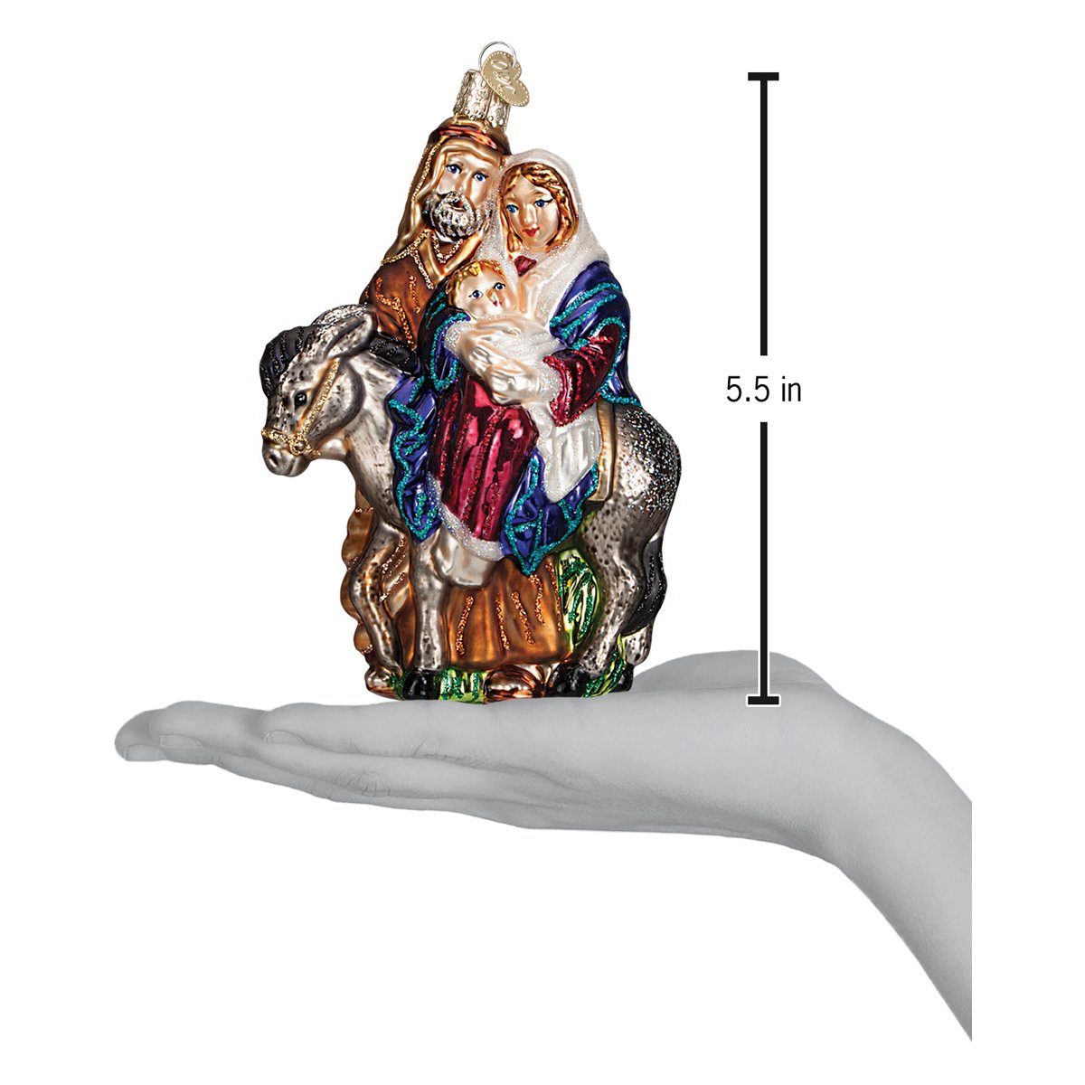 Flight To Egypt Ornament