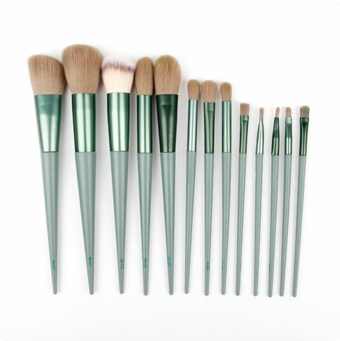 13 Piece Make Up Brushes Gift Set image 1
