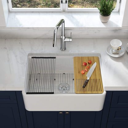 18-3/4″ Multipurpose Silicone Roll Up Tray Drying Rack - C2-19RT