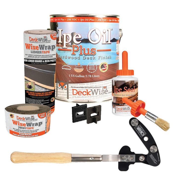 1x6 Ipe Pregrooved Installation Kit - Advantage Lumber