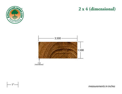 2 x 4 Teak Wood (Select Grade) - Advantage Lumber