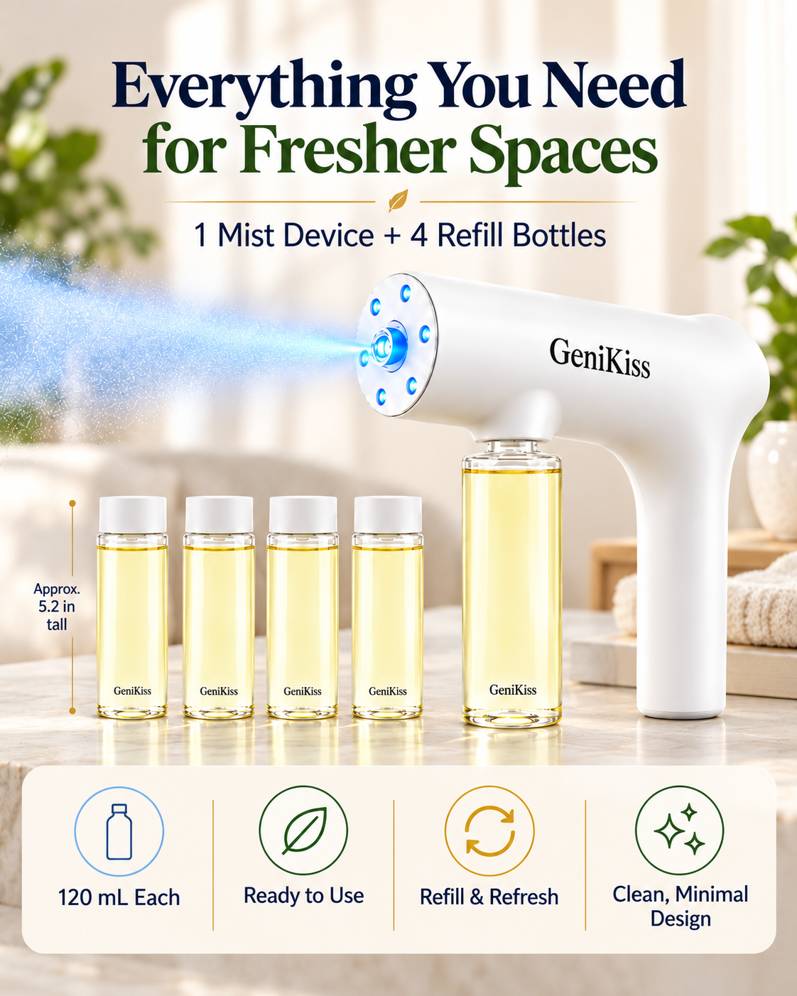 Nano Blue Light Probiotic Deodorizer