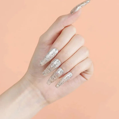 200Pcs Semi-Frosted Coffin Full Cover Nail Tips Nail Tip MODELONES #