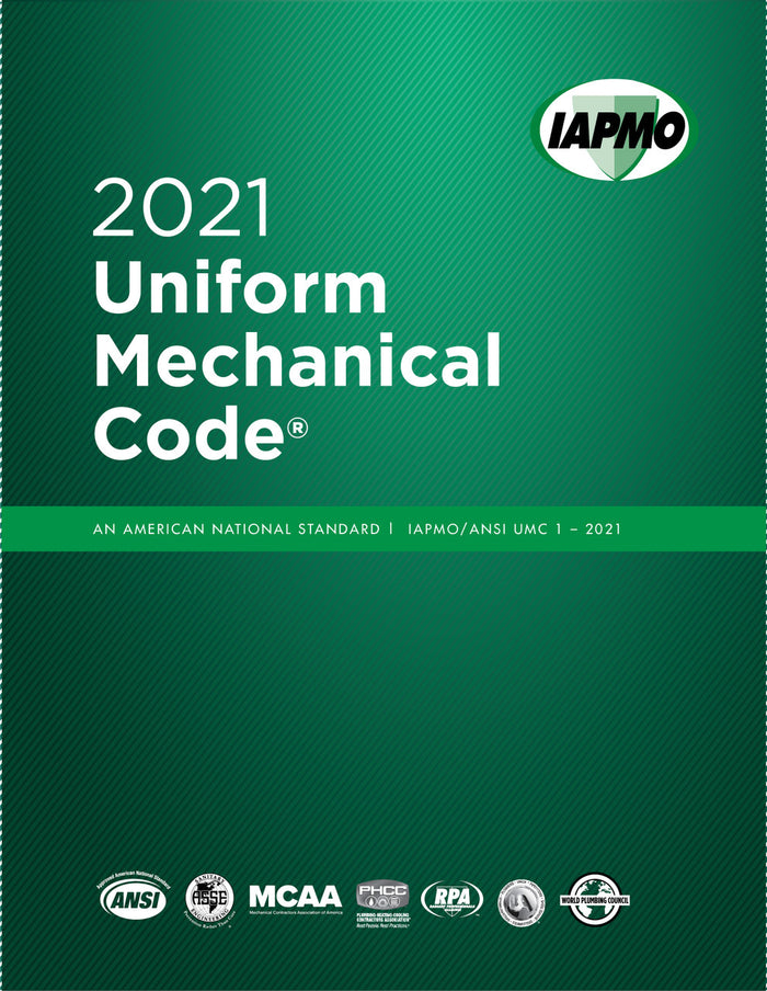 2021 Uniform Mechanical Code