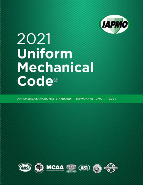 2021 Uniform Mechanical Code