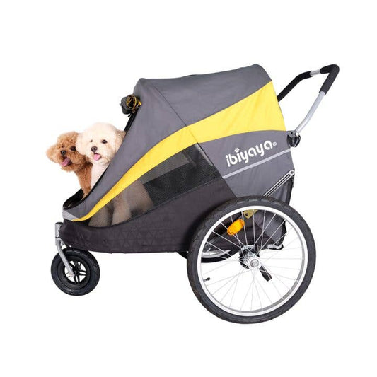 Ibiyaya - Hercules Heavy-Duty Pet Stroller-Bike Trailer, All-Terrain