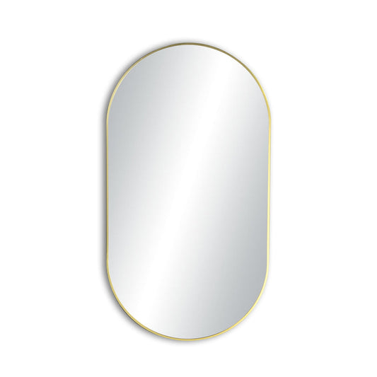 24" x 44" Shatterproof Wall Mount Metal Frame Mirror - FM4-2444