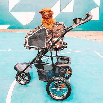 Petique, Inc - 5-in-1 Pet Stroller (Complete Set)