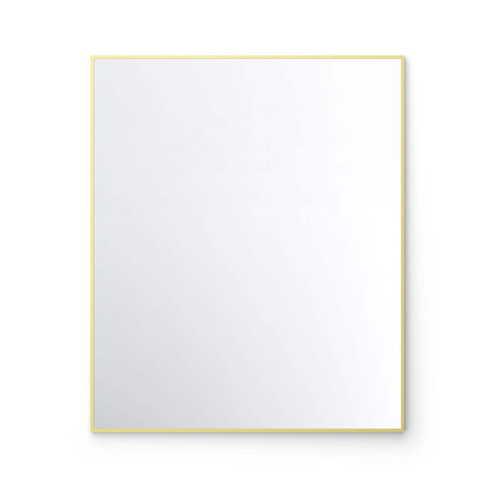 30" x 36" Shatterproof Wall Mount Metal Frame Mirror - FM1-3036