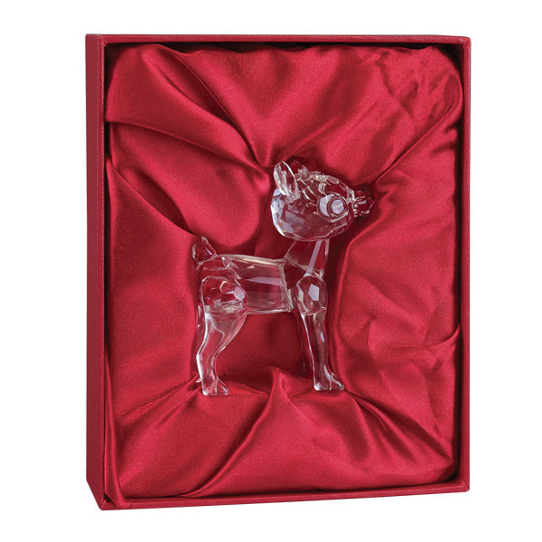 Rudolph Crystal Figurine