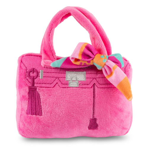 Haute Diggity Dog - Barkin Bag - Pink w/ Scarf **RICH BITCH**
