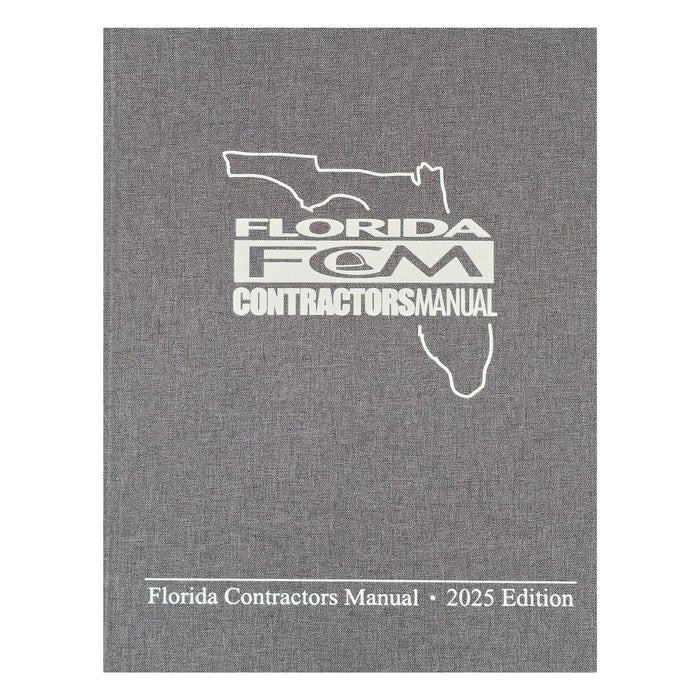 Five sample pages from Florida Unlimited Electrical Contractor Exam books showing tabbed topics and section titles