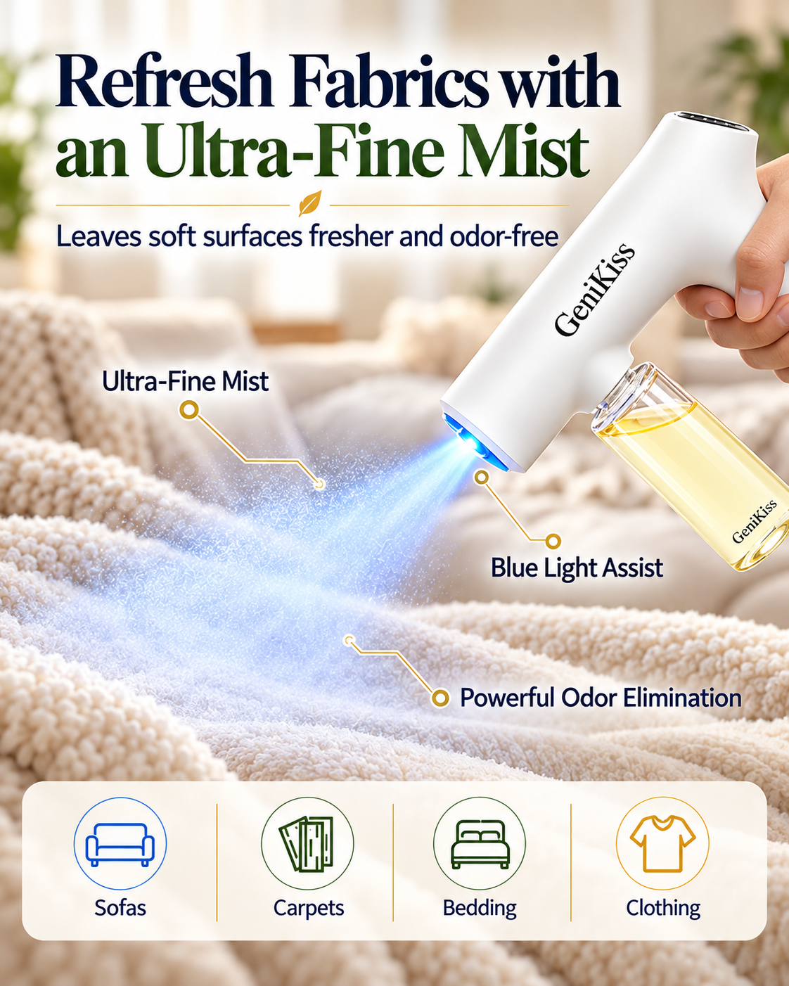 Nano Blue Light Probiotic Deodorizer