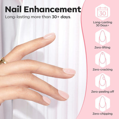 8-In-1 Builder Nail Gel & Dehydrator & Primer Set 10ml - Nude Pink Builder Gel MODELONES #