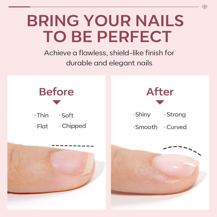8 in 1 Builder Nail Gel & Top Coat Set 10ml - Nude Pink Builder Gel MODELONES #