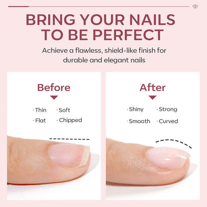 8 in 1 Builder Nail Gel & Top Coat Set 10ml - Nude Pink Builder Gel MODELONES #