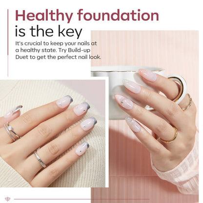 8 in 1 Builder Nail Gel & Top Coat Set 10ml - Nude Pink Builder Gel MODELONES #