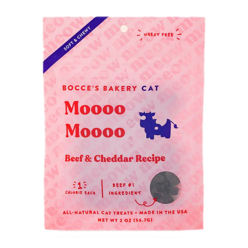 Bocce's Bakery Moooo Moooo Soft & Chewy Cat Treats