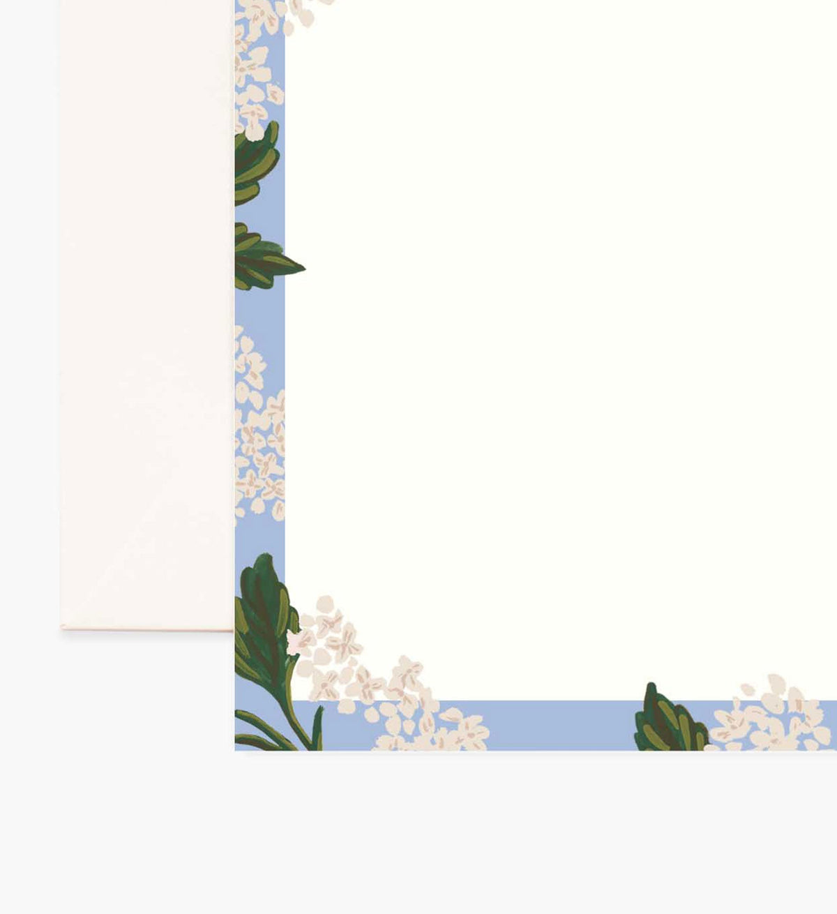 Floral Personalized Stationery  - Hydrangea