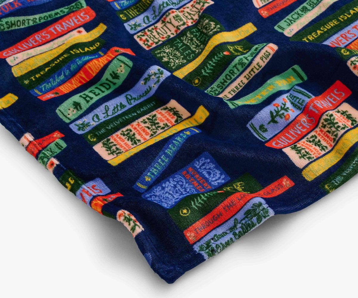 Fleece Blanket - Bookshelf