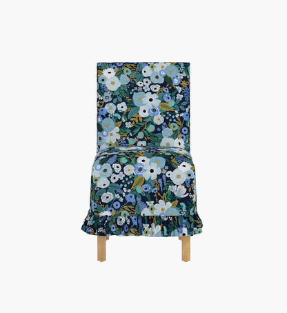 Louise Slipcover - Garden Party Blue