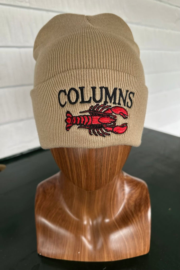 Col- Lobster Cuffed Beanie