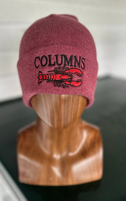 Col- Lobster Cuffed Beanie