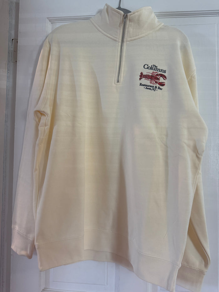 Col-1/4 Zip Lobster Sweet Cream