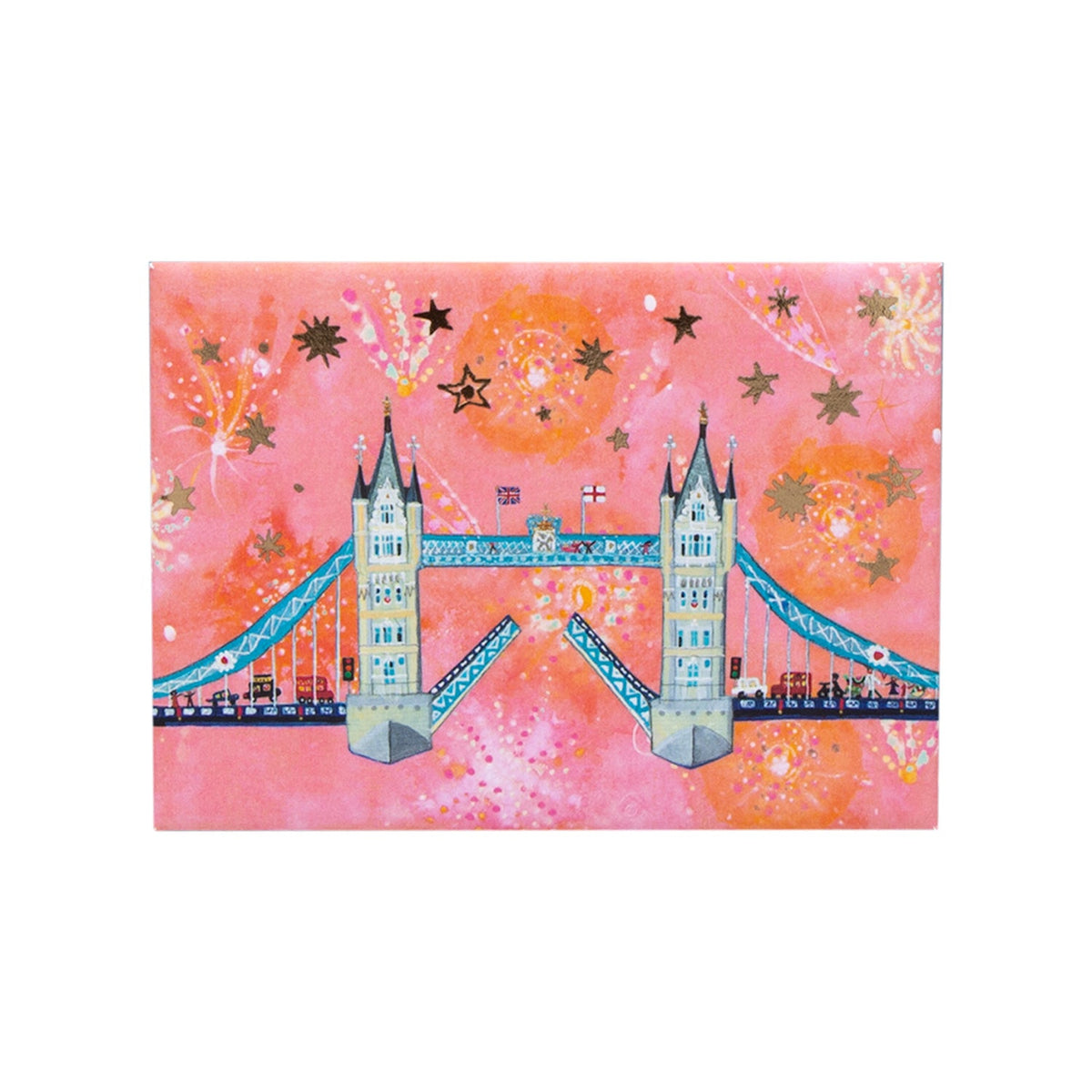 Lucy Loveheart Firework Foiled Magnet
