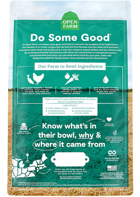 Open Farm Puppy Grain-Free Dry Dog Food