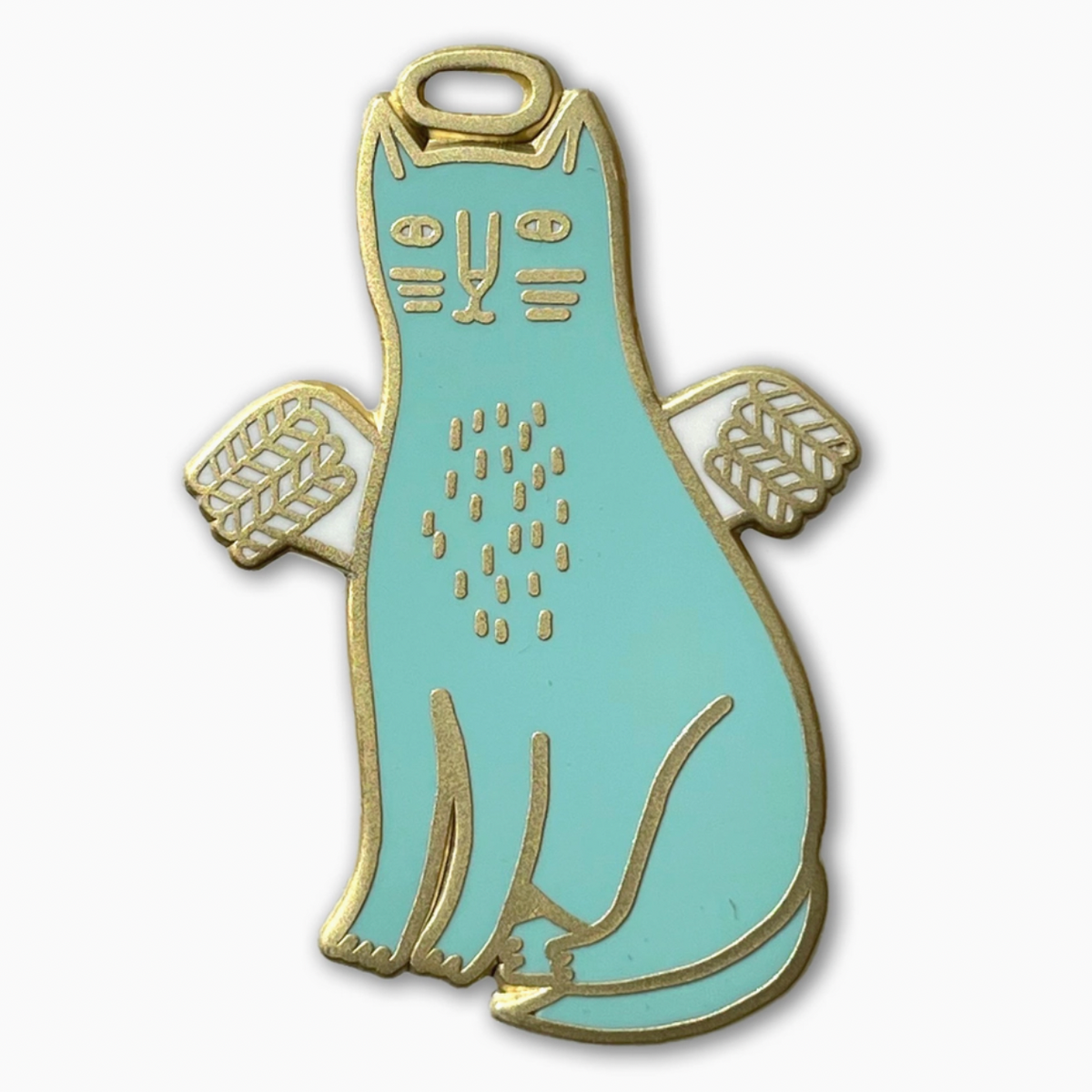 Angel Cat Enamel Pin