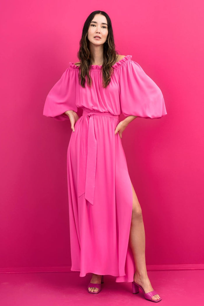 Access 33-3353-318 Fuschia  Pink Dress - Dotique