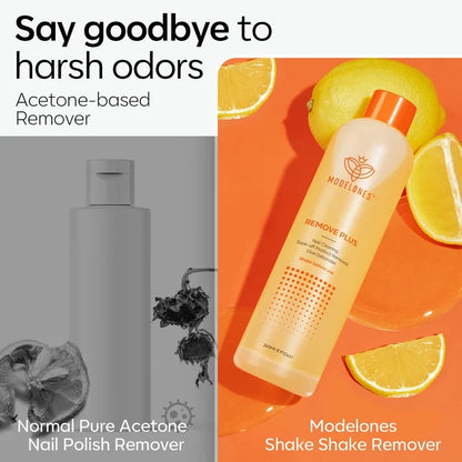 Acetone-based Remove Plus Liquid Duo Nail Polish Remover MODELONES #